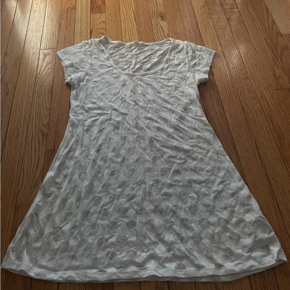 White Women's Swim Coverup Dress